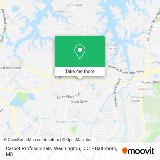 Carpet Professionals map