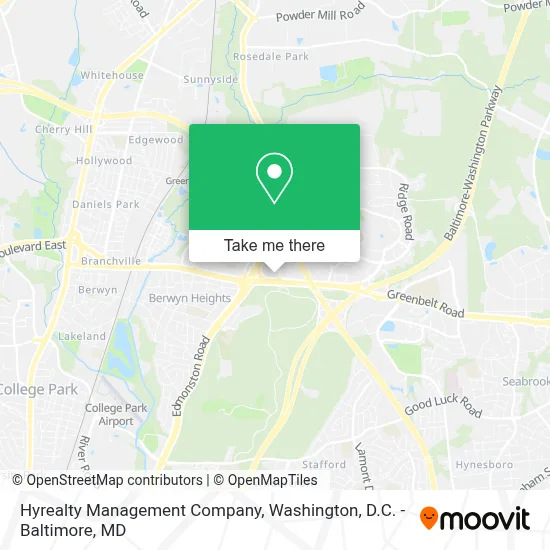 Hyrealty Management Company map