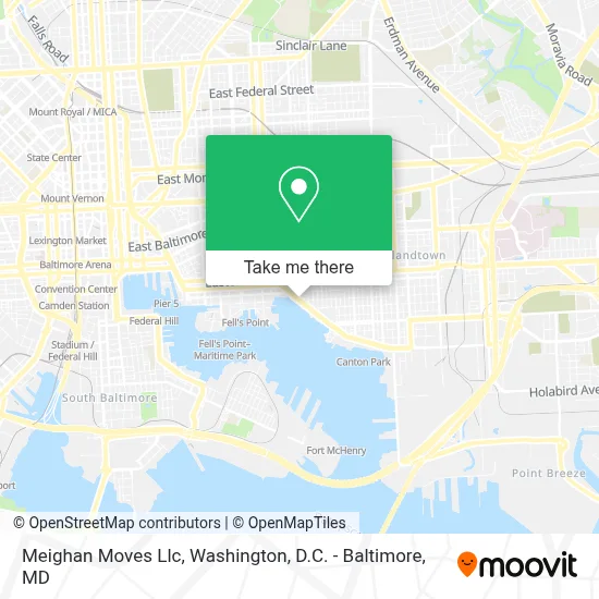 Meighan Moves Llc map