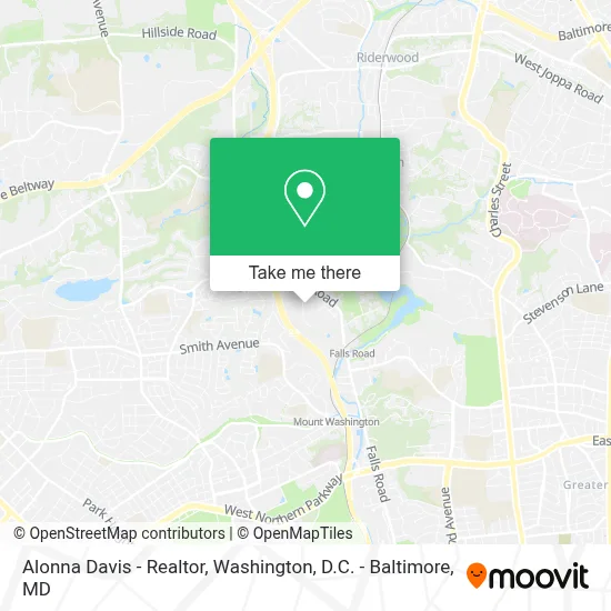 Alonna Davis - Realtor map