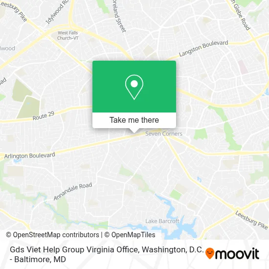 Gds Viet Help Group Virginia Office map