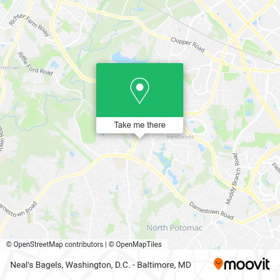 Neal's Bagels map