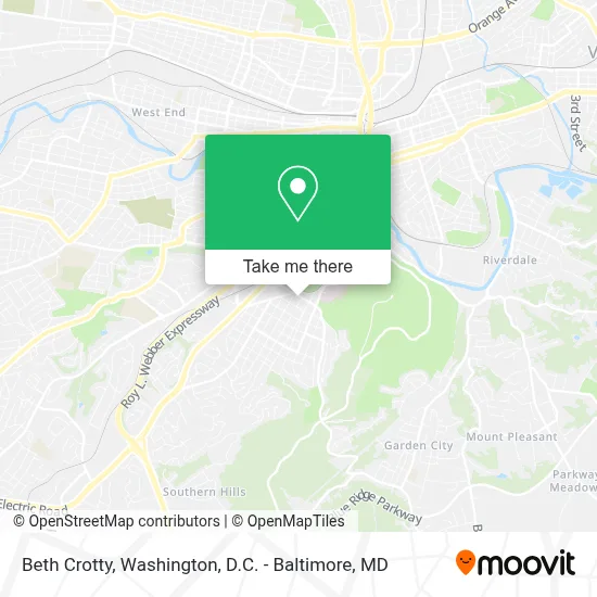 Beth Crotty map