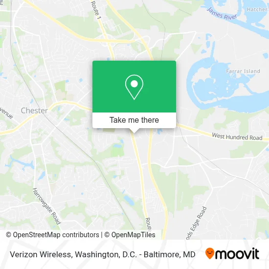 Verizon Wireless map
