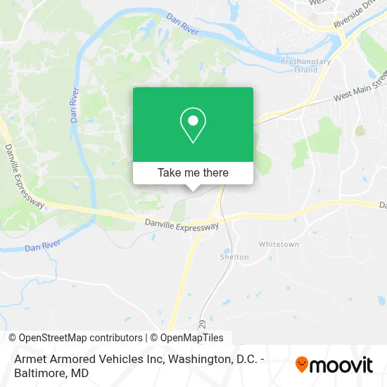 Armet Armored Vehicles Inc map