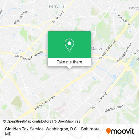 Gladden Tax Service map