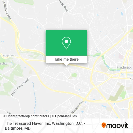 The Treasured Haven Inc map
