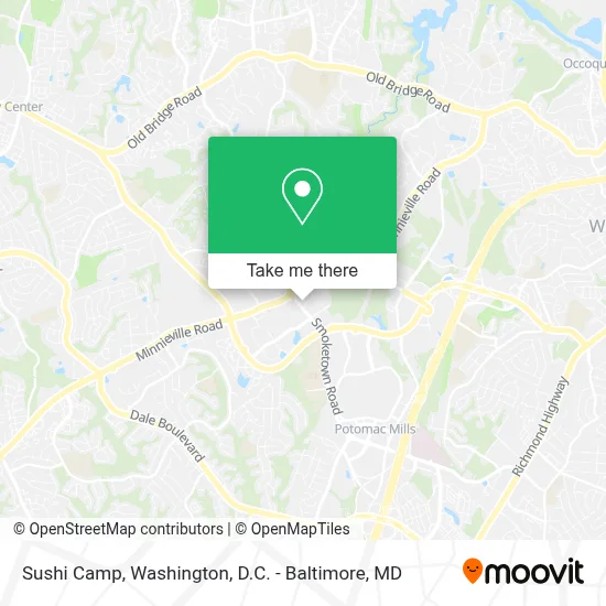 Sushi Camp map