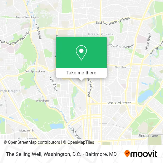 The Selling Well map