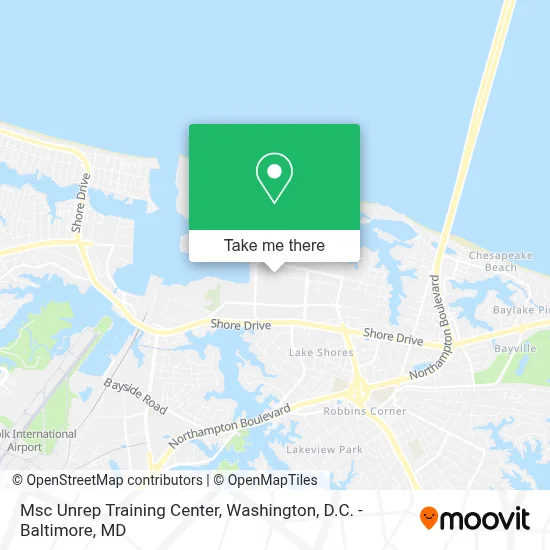 Msc Unrep Training Center map