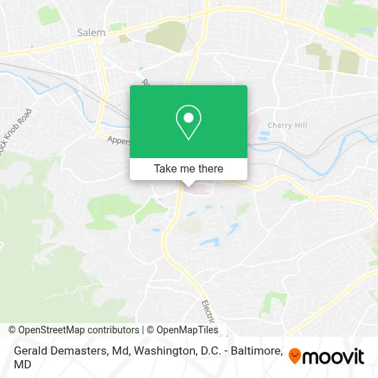 Gerald Demasters, Md map