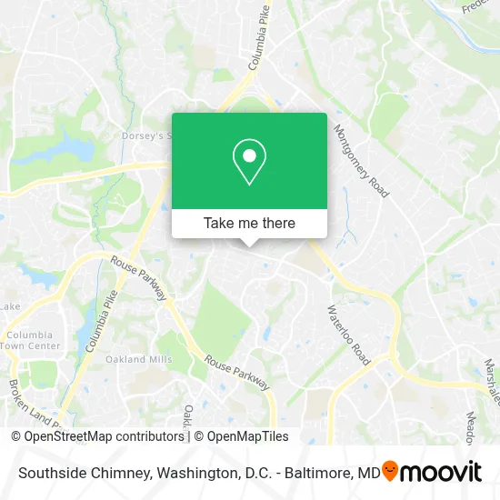 Southside Chimney map