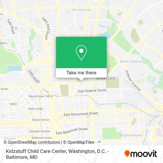 Kidzstuff Child Care Center map