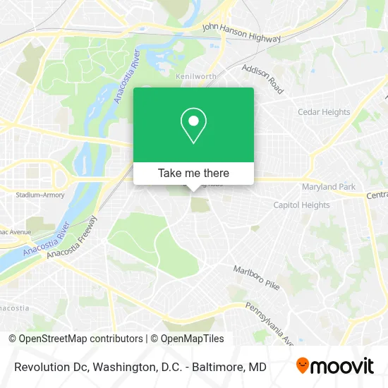 Revolution Dc map