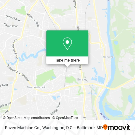 Raven Machine Co. map