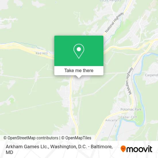 Arkham Games Llc. map