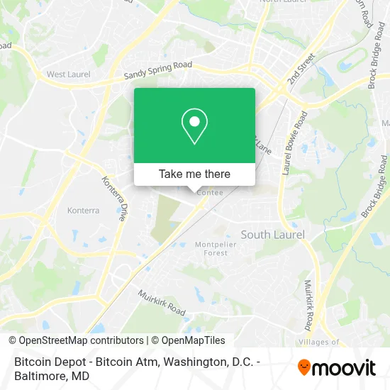 Bitcoin Depot - Bitcoin Atm map