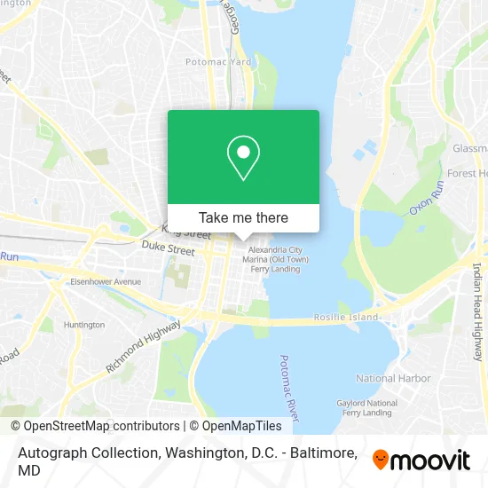 Autograph Collection map