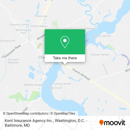 Kent Insurance Agency Inc. map