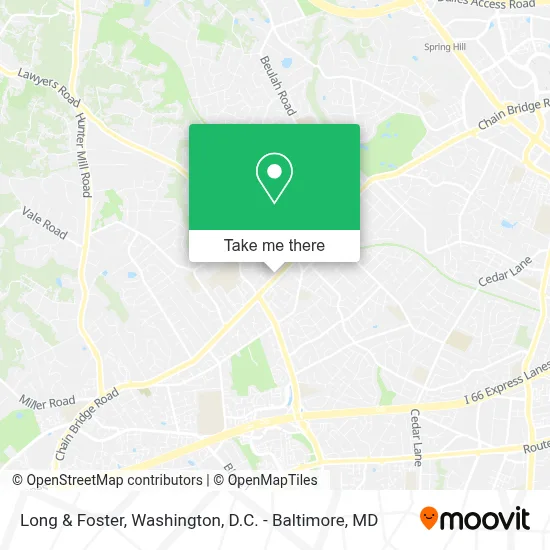 Long & Foster map