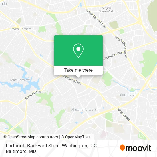 Fortunoff Backyard Store map