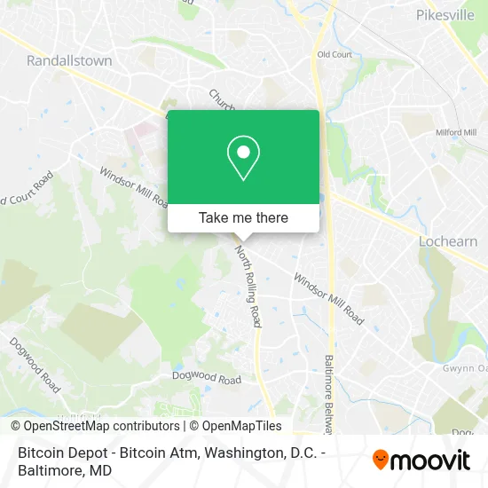 Bitcoin Depot - Bitcoin Atm map