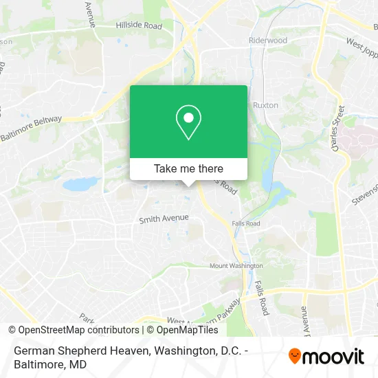 German Shepherd Heaven map