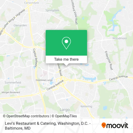 Levi's Restaurant & Catering map