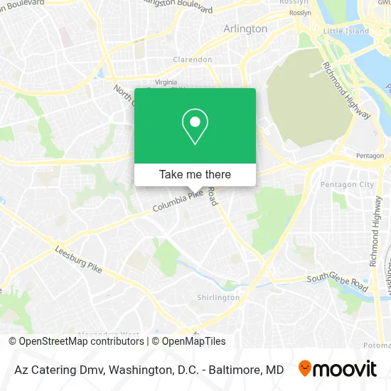 Az Catering Dmv map