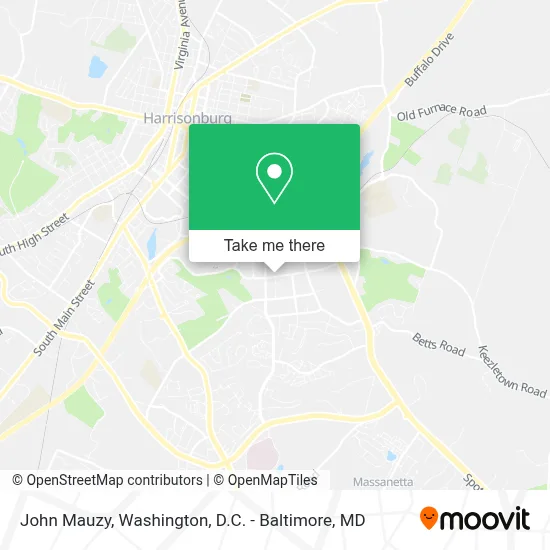 John Mauzy map