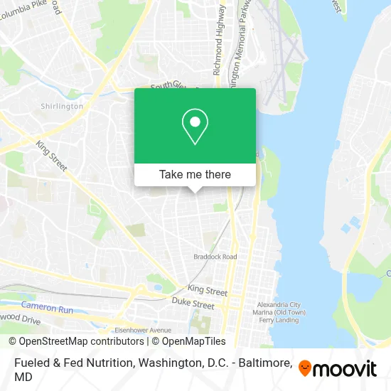 Fueled & Fed Nutrition map