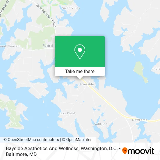 Bayside Aesthetics And Wellness map