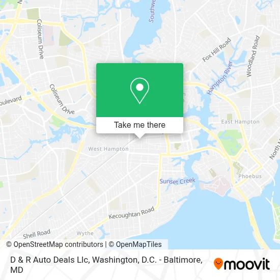 D & R Auto Deals Llc map