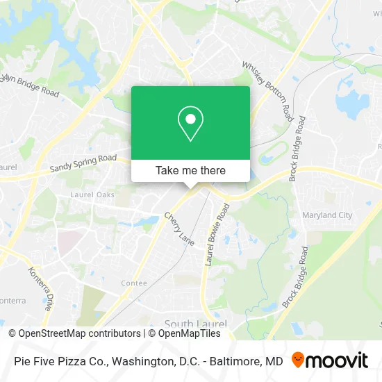 Pie Five Pizza Co. map