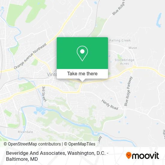 Beveridge And Associates map