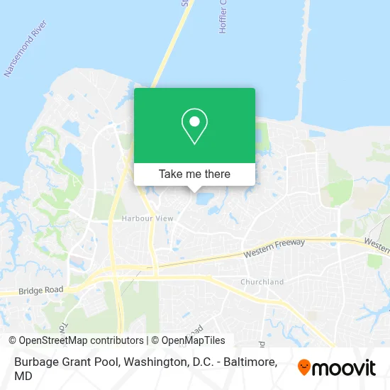 Burbage Grant Pool map