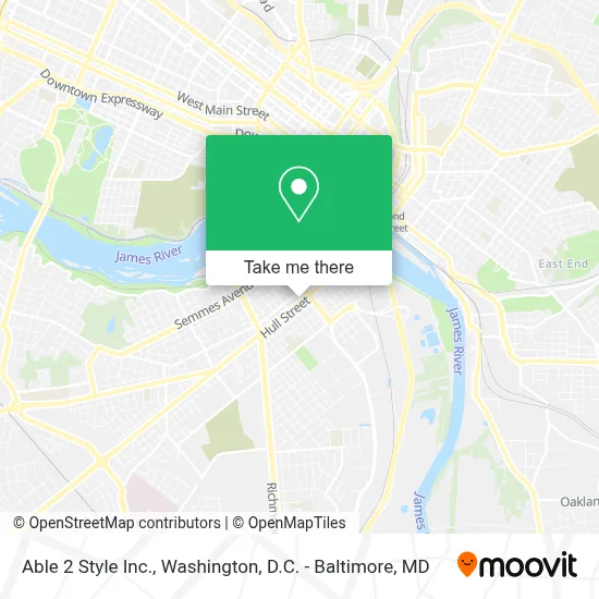 Able 2 Style Inc. map