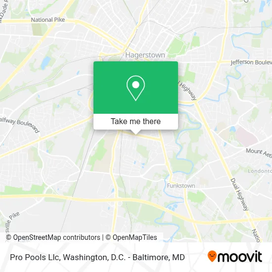 Pro Pools Llc map