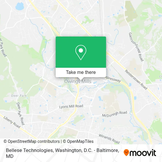 Bellese Technologies map