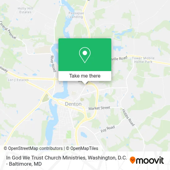 In God We Trust Church Ministries map