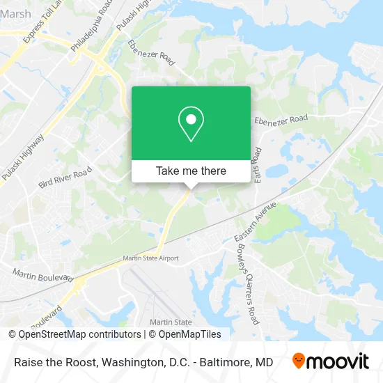 Raise the Roost map