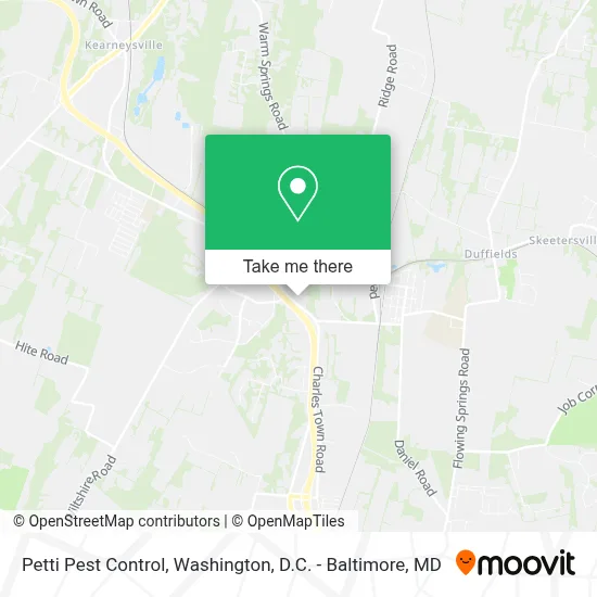 Petti Pest Control map