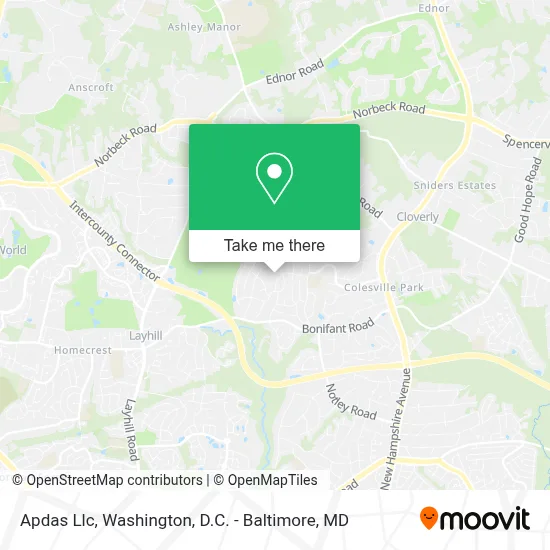 Apdas Llc map