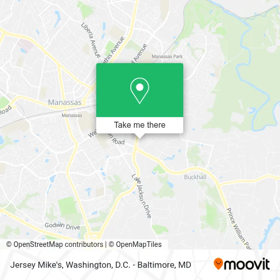 Jersey Mike's map