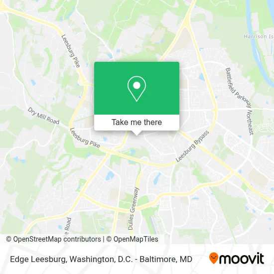 Edge Leesburg map