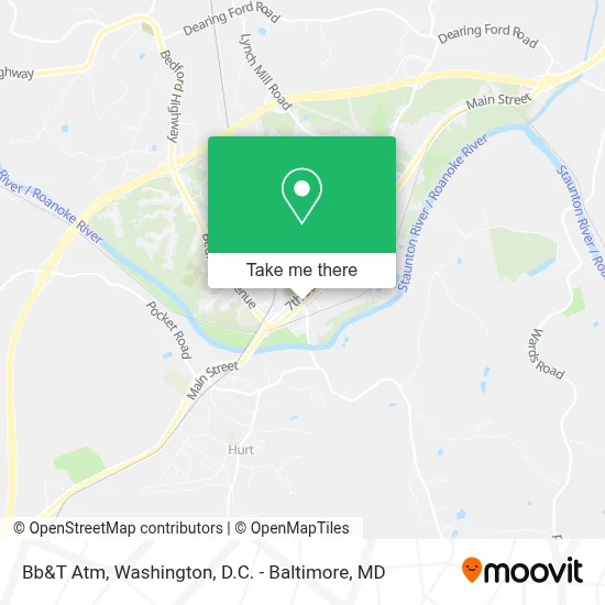 Bb&T Atm map