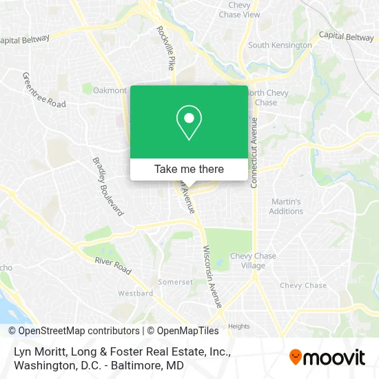 Lyn Moritt, Long & Foster Real Estate, Inc. map