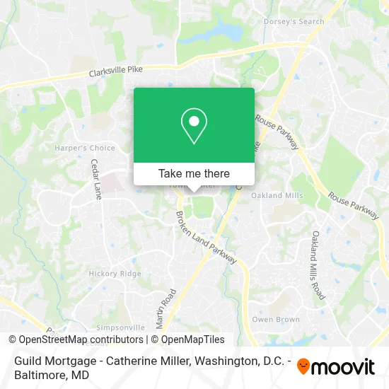 Guild Mortgage - Catherine Miller map