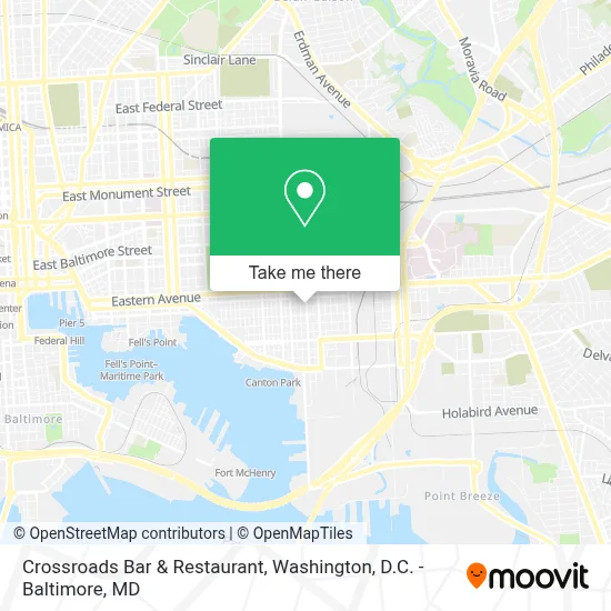 Crossroads Bar & Restaurant map