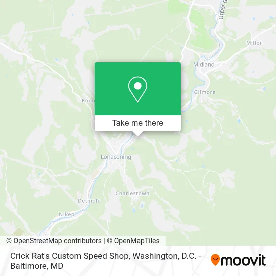 Crick Rat's Custom Speed Shop map